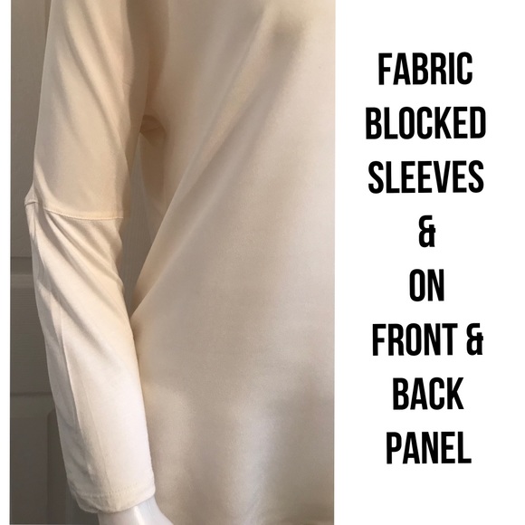 Banana Republic, Fabric Blocked Hi-Low Hem Blouse - Picture 3 of 6